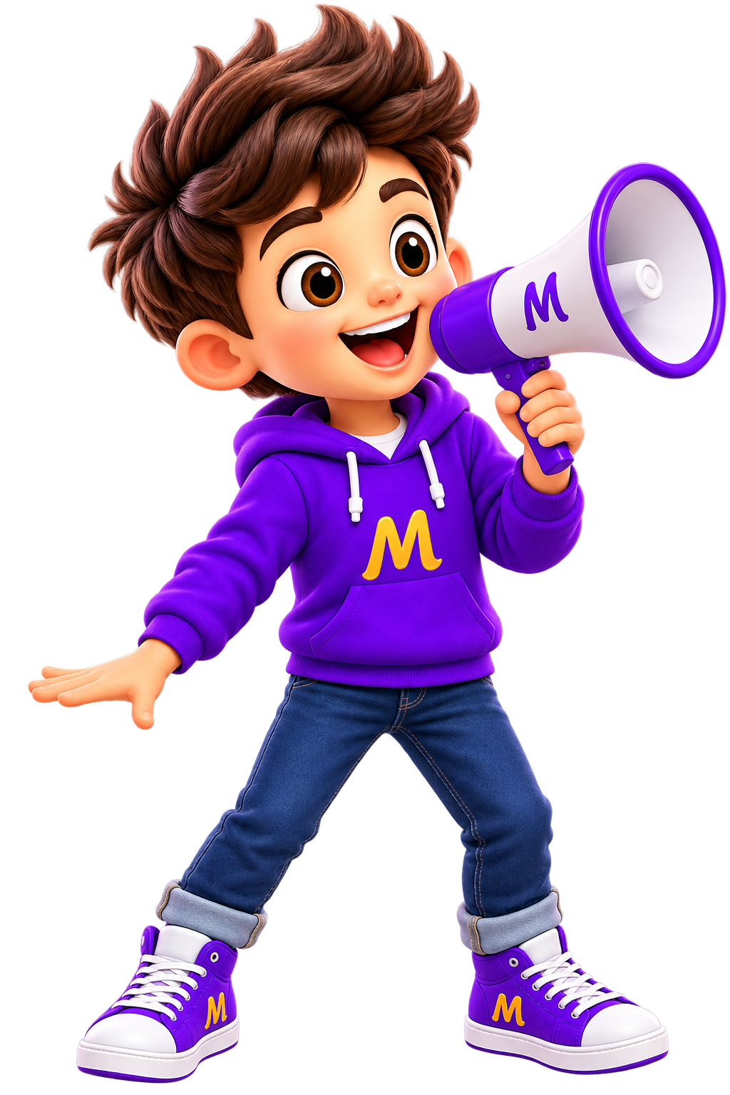 MakeMyMsg mascot