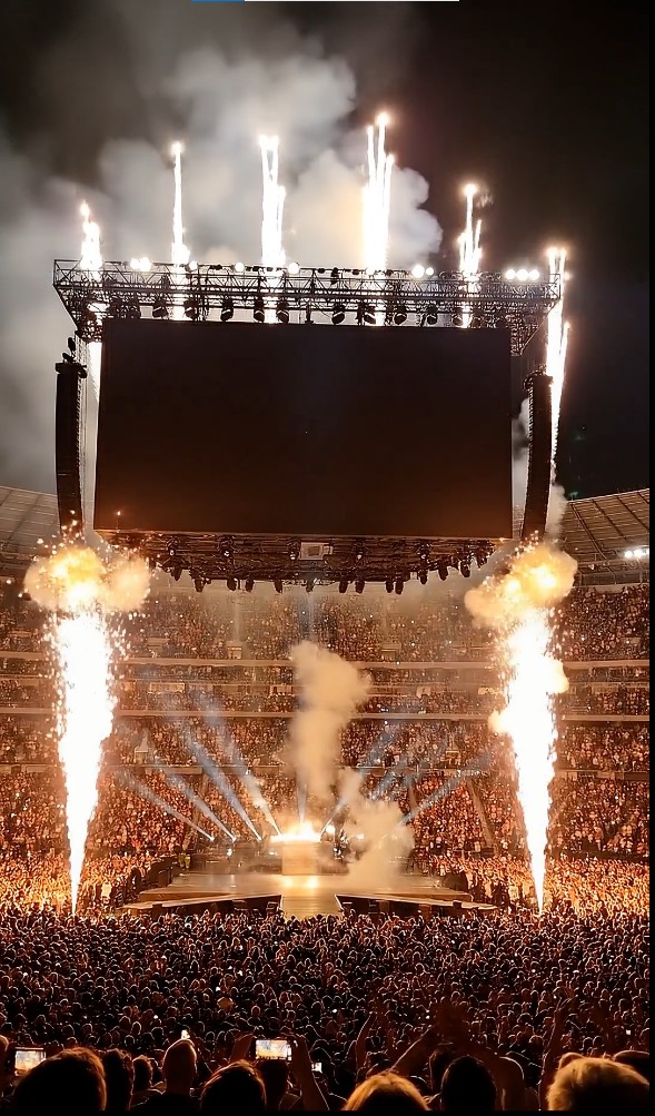 Stadium Fireworks